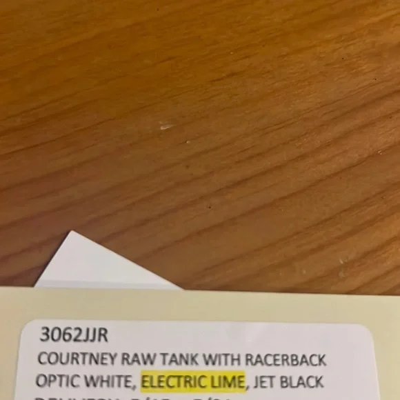 NWT Nation ltd “Courtney raw tank” racerback tank. - Picture 8 of 8